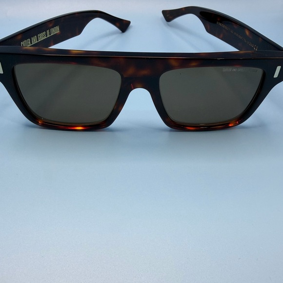 NIB Cutler and Gross Tortoise Shell Sunglasses - Picture 3 of 9